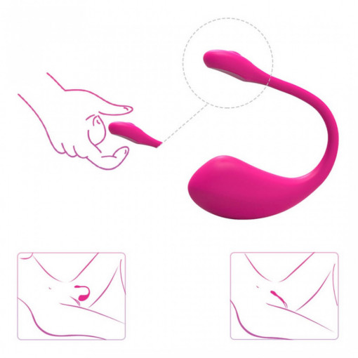 Vibrator Inteligent LOVENSE LUSH 2 - SMART VIBRATING EGG - Img 8