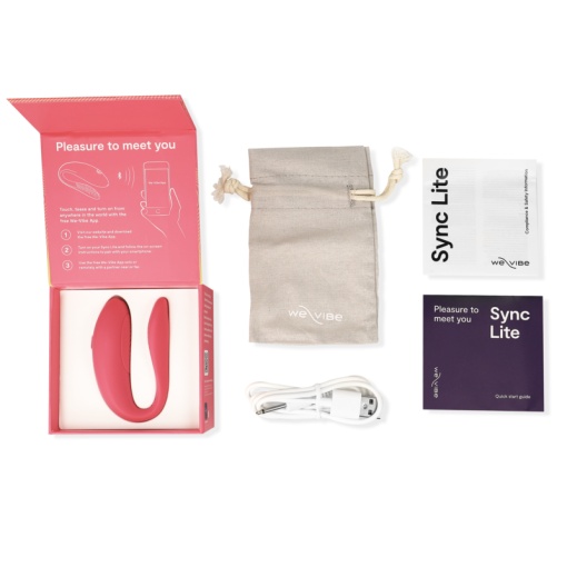 Vibrator inteligent pentru stimularea clitorisului, Roz We-Vibe Sync Lite - Img 3