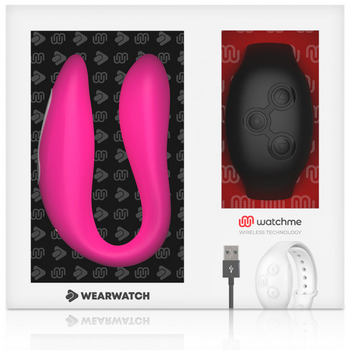 Vibrator inteligent Wearwatch - Watchme Dual Technology Vibrator Fuchsia/Azabache - Img 6