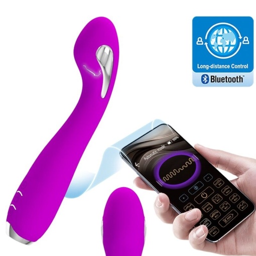 Vibrator Pretty Love - Hector Electroshock Vibrator with Free App (Violet) - Img 7