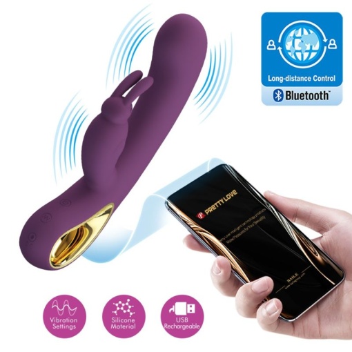 Vibrator Rabbit Smart App Pretty Love Liam