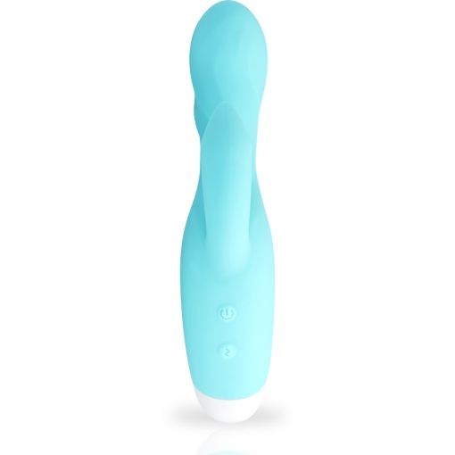 Vibrator stimulator dublu punct G si clitoris model iepuras Mia Dresden 10 programe de vibratii - Img 2
