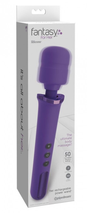 Aparat masaj vibrator Rechargeable Power Wand - Img 2