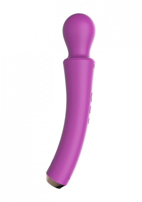 Aparat masaj vibrator wand The Curved Wand, Fuchsia (27 cm) - Img 4
