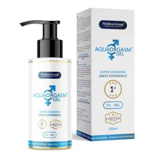 Aqua Orgasm Gel - 150 ml Lubrifiant pe bază de apă pentru stimulare intensă și hidratare intimă - Img 2
