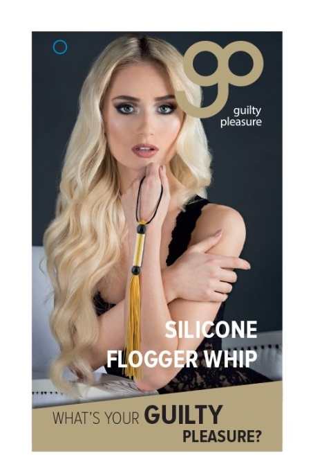 BICI GP SILICONE FLOGGER WHIP YELLOW - Img 2