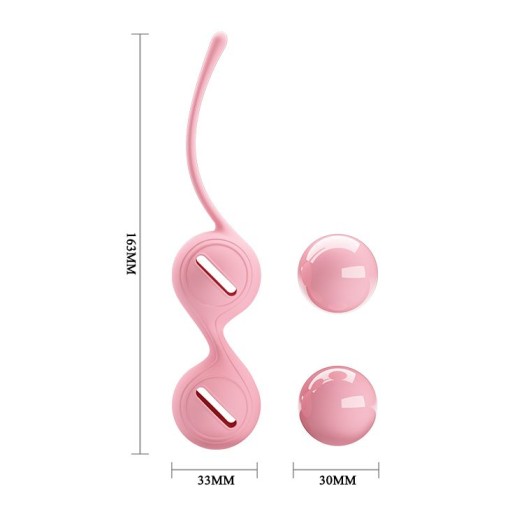 Bile Kegel din silicon Pretty Love Kegel Pink Silicon - Img 4