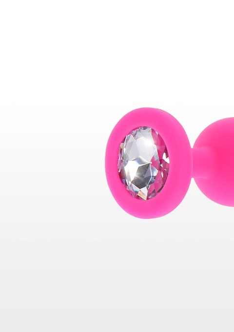 Diamond Booty Jewel Small, Pink (7cm) - Img 2