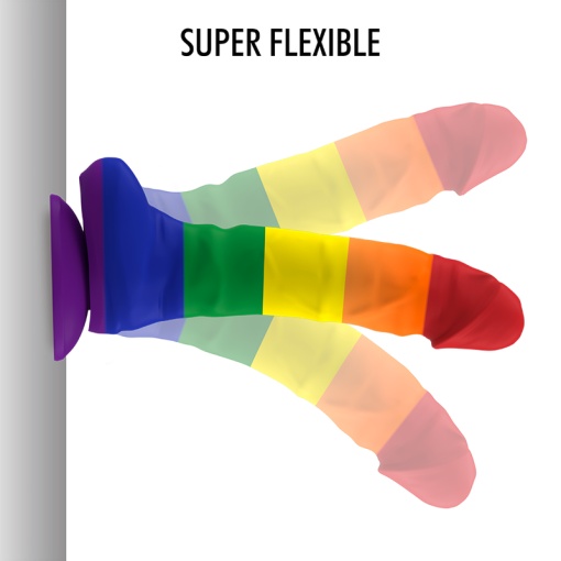 Dildo cu ventuzaa super flexibil și ergonomic MYTHOLOGY DION-GALACTIC FANTASY M - Img 5