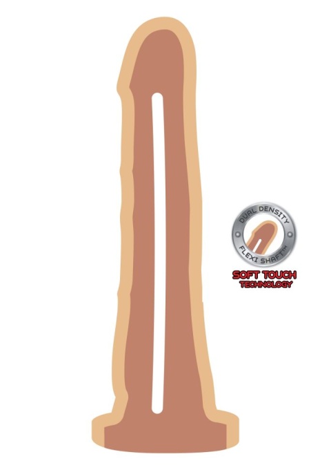 Dildo Dual Density Dong 19cm - Img 3