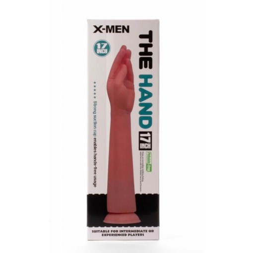Dildo in forma de degete cu ventuza X-Men 17" The Hand Black (43cm) - Img 3