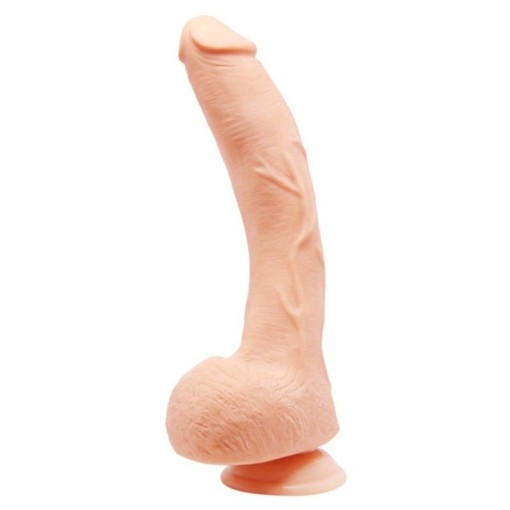 Dildo Mare Curbat cu ventuza Beautiful Jack 10,2" - Img 2