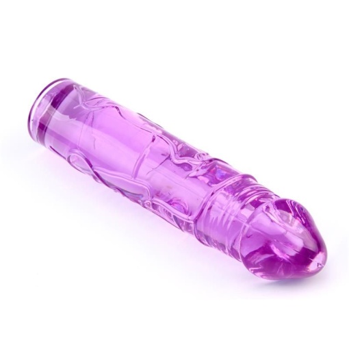 Dildo Realist jelly Ding Dong, Mov (17.5cm) - Img 3