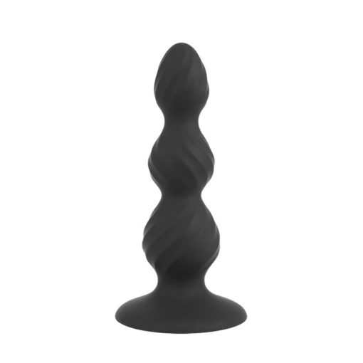 Dop anal cu 3 bile cu diametru diferit, relaxant cu suprafata stimulatoare 5.5'' Anal Control Plug - Img 2