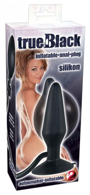 Dop anal gonflabil True Black Inflatabil - Img 2
