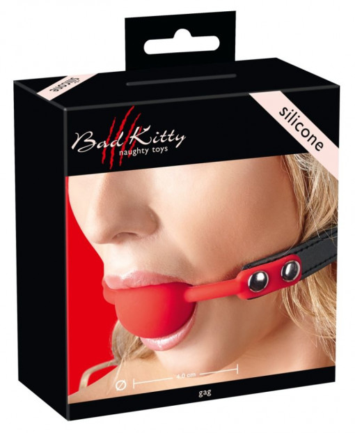 Gag din silicon Gag, red - Img 2