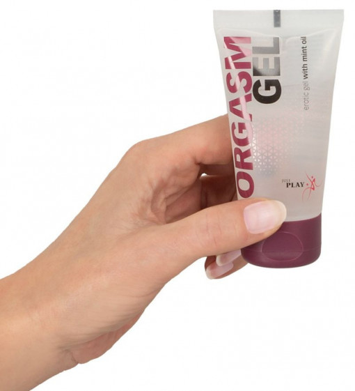 Gel erotic Just Play Orgasm cu ulei de menta Orgasm Gel, 50ml - Img 2