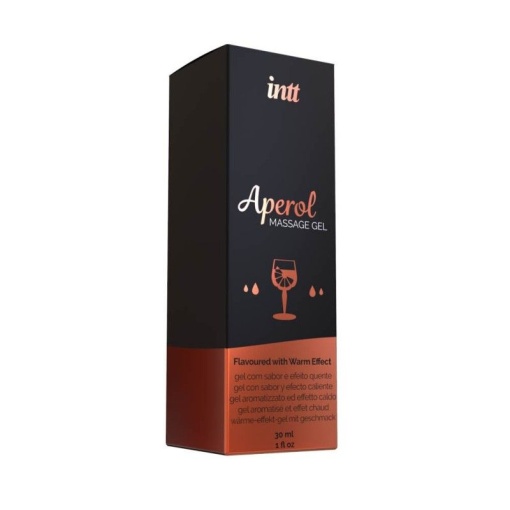 Gel masaj kissable cu aromă de Aperol Drink INTT APEROL 30ML - Img 2