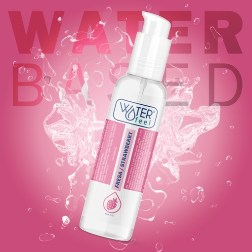 Lubrifiant pe baza de apa cu aroma de capsuni Waterfeel - Strawberry Water-Based Lubricant 175 Ml - Img 6