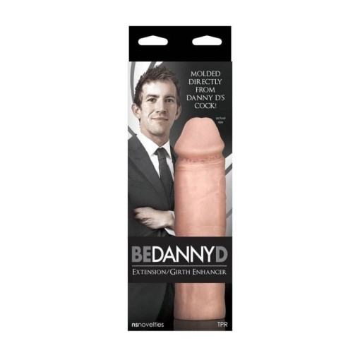 Manson super realist si de dimensiune foarte mare BE DANNY D EXTENSION / GIRTH ENHANCER 20,5cm - Img 2
