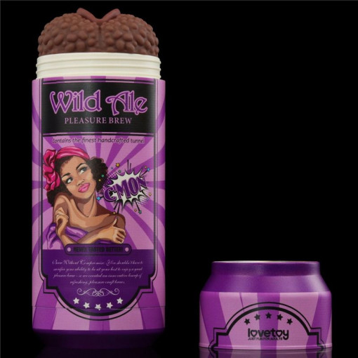 Masturbator cu deschidere sub forma de vagin Pleasure Brew Masturbator-Wild Ale - Img 3