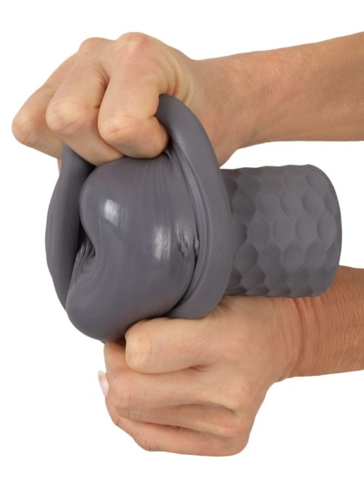 Masturbator elastic cu design discret Squeezable Masturbator - Img 2