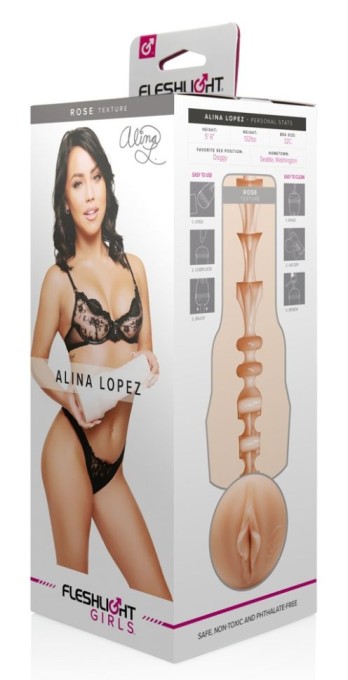 Masturbator in forma de vagin Fleshlight Girls - Alina Lopez Rose - Img 4