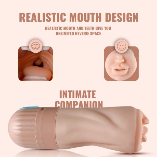 Masturbator pentru barbati cu 5 niveluri de aspiratie si 10 niveluri de vibratie Sucktroker II - Img 8