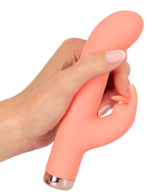 Mini vibrator pentru calatorii, cu 10 moduri de vibratie Mini Bunny Vibrator (16,7 cm) - Img 2