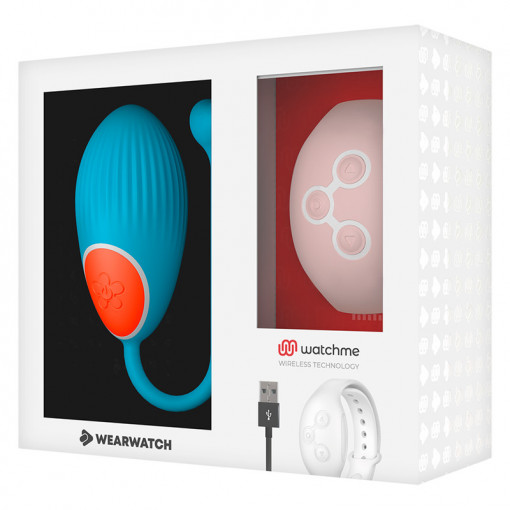 Ou vibrator Inteligent Wearwatch - Wearwatch - Watchme technology remote control Egg culoare blue / pink - Img 4