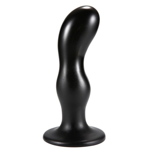 Plug anal X-Men 8.66" Extra Girthy Butt Plug Black II (23cmx 5cm) - Img 3