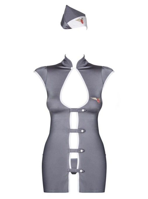 Stewardess Costume, Obsessive - L/XL - Img 2