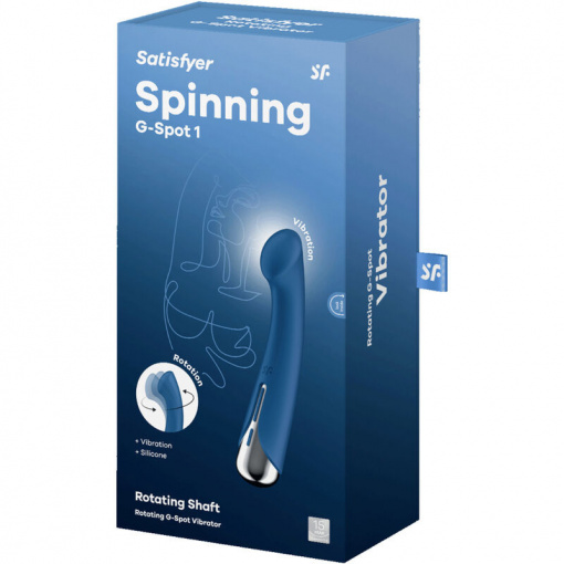 Stimulator vibrator rotativ pentru punct G Satisfyer Spinning G-Spot 1