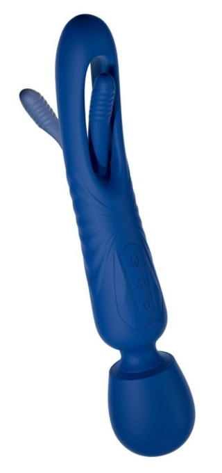 Vibrator 2in1 Wand with Flicking Tongue - Img 3