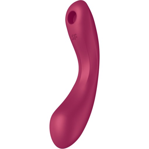 Vibrator 3 în 1 Satisfyer Curvy Trinity 1, red (17,5cm) - Img 6
