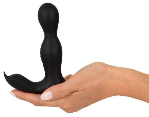 Vibrator anal rotativ cu telecomanda RC Butt Plug with 2 Functions (13,7 cm) - Img 5