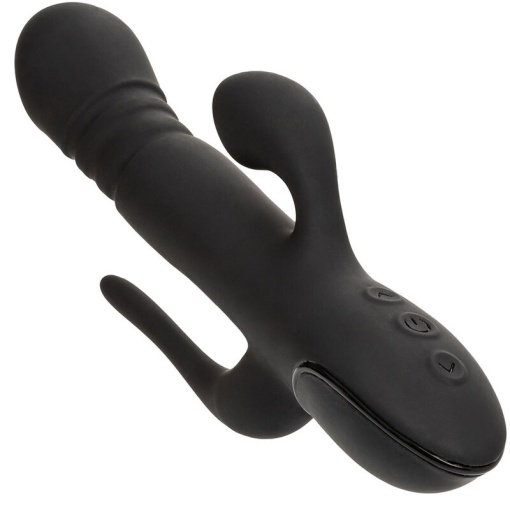 Vibrator cu 3 functii CALEXOTICS Triple Euphoria BLACK - Img 7