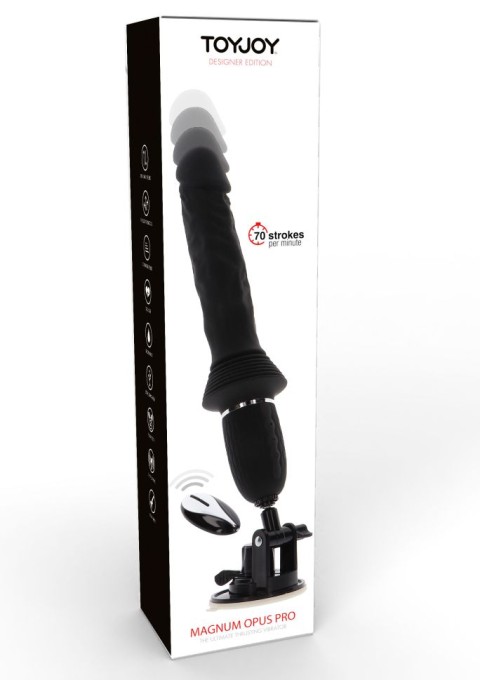 Vibrator cu acțiune de împingere cu telecomanda Magnum Opus Thruster Pro (30cm) - Img 2