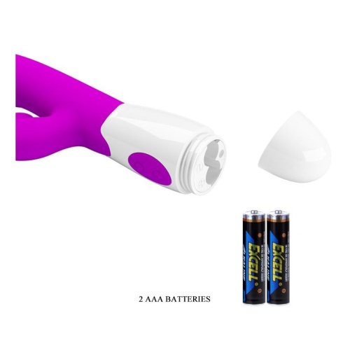 Vibrator cu stimulator clitoridian Pretty Love Orgasmic 20.6cm - Img 5
