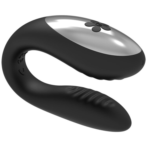 Vibrator cu telecomanda pentru cupluri BRILLY GLAM - WE LOVE FOR PARTNERS BLACK - Img 3