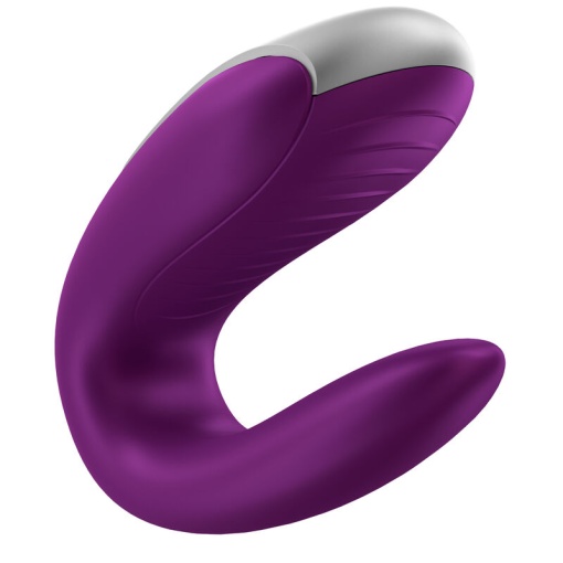 Vibrator cu telecomanda SATISFYER Double Fun (Violet) - Img 2