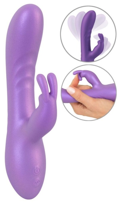 Vibrator Flexible Rabbit 18.3cm - Img 4