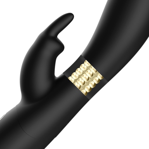 Vibrator iepuras cap rotativ cu stimulare punct g si clitoris IBIZA PearledVibrator iepuras cap rotativ cu stimulare punct g si clitoris IBIZA Pearled