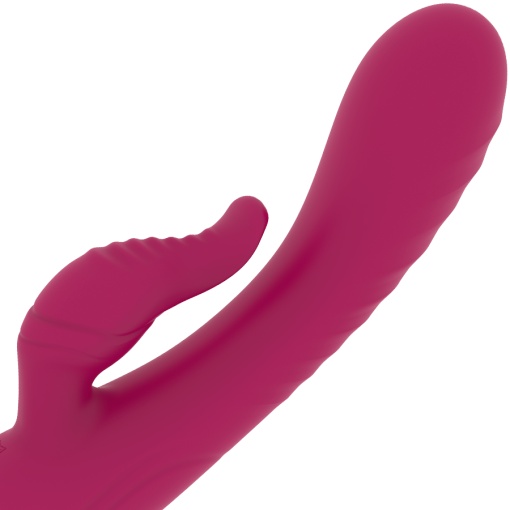 Vibrator Iepuras cu stimulare clitoridian si G-Spot RITHUAL - ANUSARA Rosu - Img 3