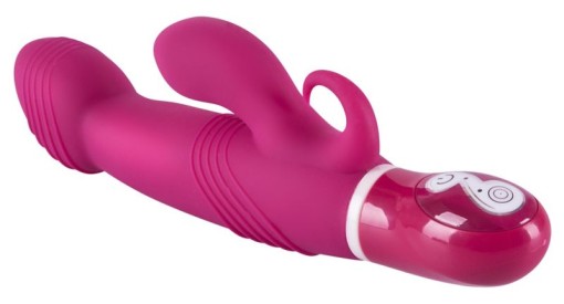 Vibrator iepure cu display LED cu 7 moduri de vibratie Flores Piccolo (17,5 cm) - Img 2