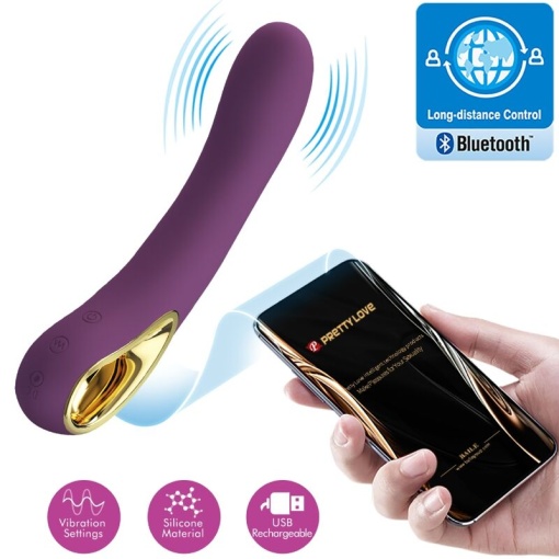 Vibrator inteligent Pretty Love - Ethan 12 moduri de vibratie - Img 4