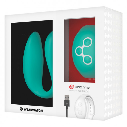 Vibrator inteligent Wearwatch - dual technology Watchme light green vibrator