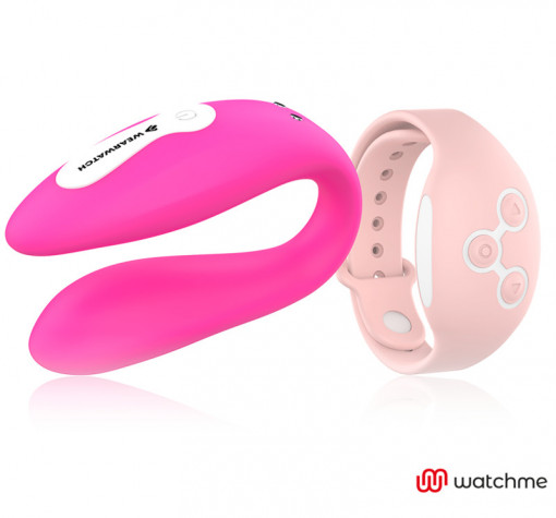Vibrator inteligent Wearwatch - Watchme dual technology Vibrator culoare fuchsia / pink - Img 2