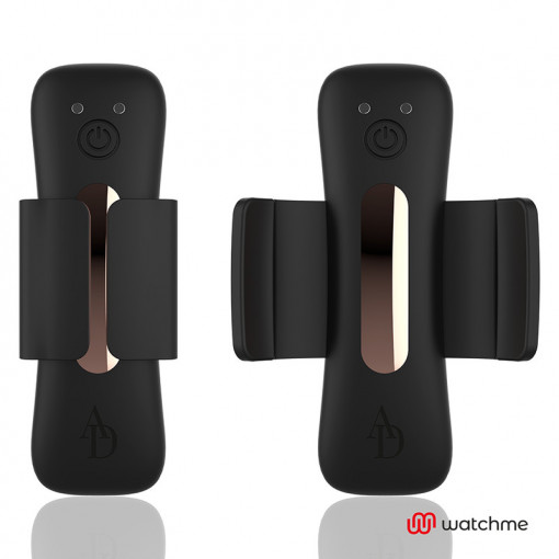 Vibrator pentru chiloti ANNE'S DESIRE -Panty Pleasure wireless technology Watchme black/gold - Img 3