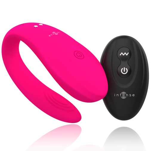 Vibrator pentru cupluri Intense Bruno Partner Double Pink Pleasure - Img 3